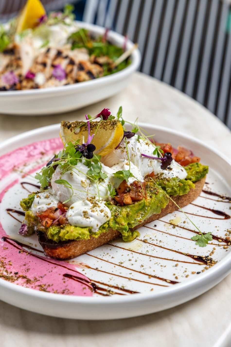 Smashed Avo on Sourdough