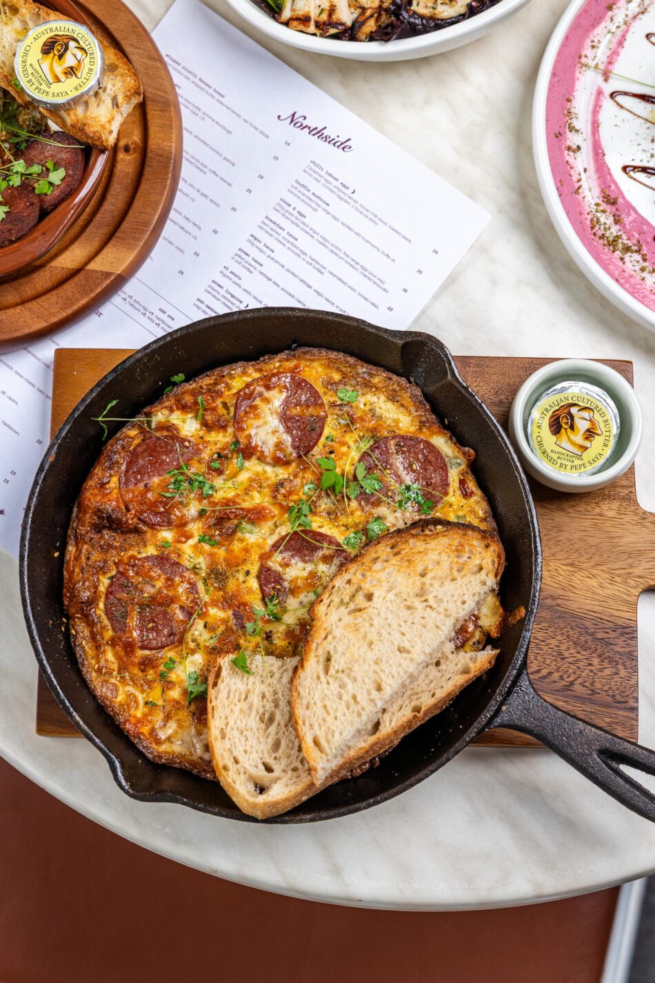 Chilli Labneh Eggs